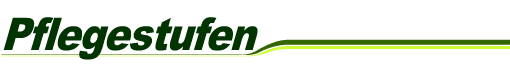 Pflegestufen